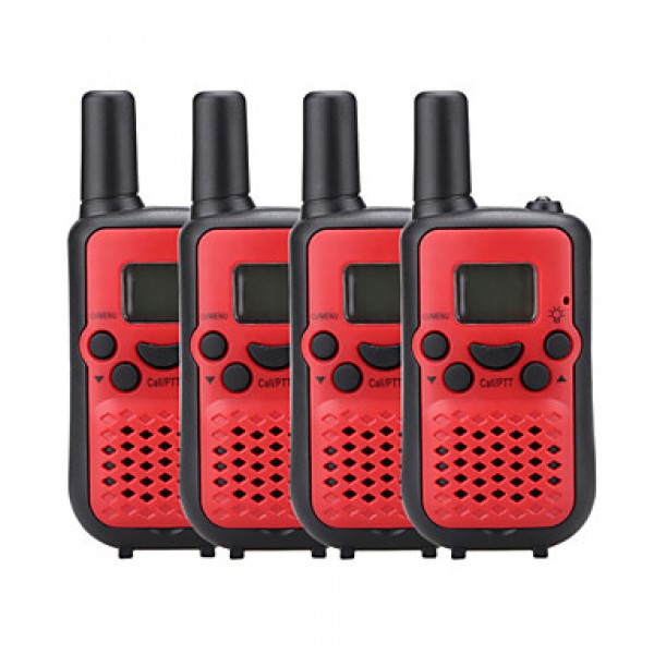 PMR Handheld Walkie Talkie for Kids Playing in Garden Super Market Traveling Outside With Hands Free 38CTCSS Up to 6KM