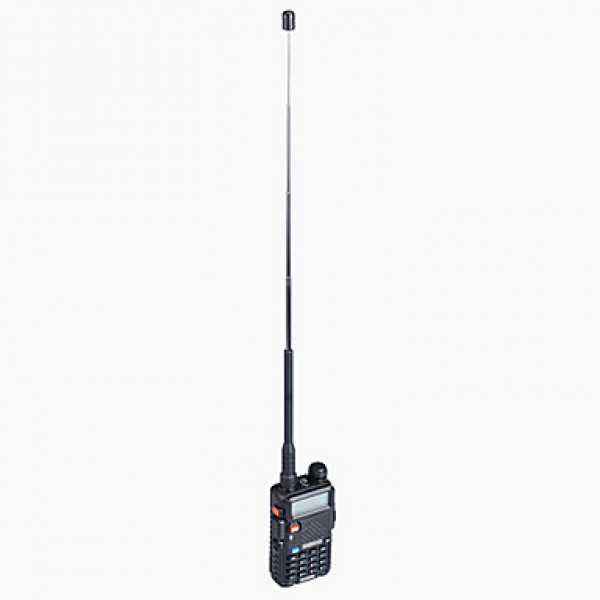 UV5R 1.5" LCD 5W 136~174MHz / 400~480MHz Dual Band Walkie Talkie with 1-LED Flashlight (US Plug)