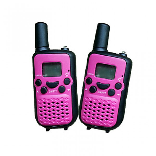 Easy to Talk 446MHZ Walkie Talkiefor Kids(5 Colors Choose) Output 0.5W 8 Channels Up to 3KM-5KM AAA Alkaline Battery